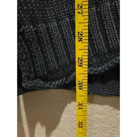 Chico's Women's V-Neck Pullover Sweater Blue Size 1 Long Sleeve 8/10 Regular - Picture 7 of 11